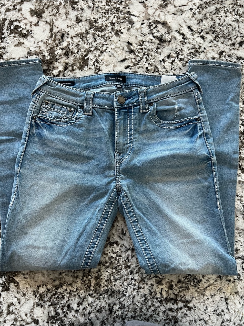 True Religion Light Blue Women’s Skinny Jeans Size 30